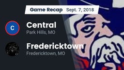 Recap: Central  vs. Fredericktown  2018