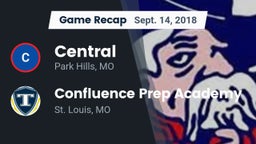 Recap: Central  vs. Confluence Prep Academy  2018