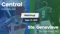 Matchup: Central vs. Ste. Genevieve  2019