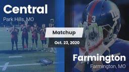 Matchup: Central vs. Farmington  2020
