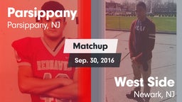 Matchup: Parsippany vs. West Side  2016