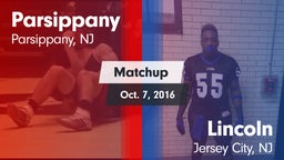 Matchup: Parsippany vs. Lincoln  2016