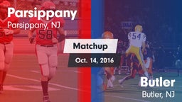 Matchup: Parsippany vs. Butler  2016