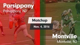 Matchup: Parsippany vs. Montville  2016