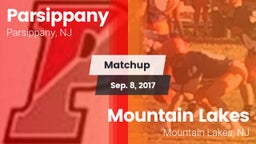 Matchup: Parsippany vs. Mountain Lakes  2017