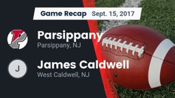 Recap: Parsippany  vs. James Caldwell  2017