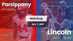 Matchup: Parsippany vs. Lincoln  2017