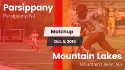 Matchup: Parsippany vs. Mountain Lakes  2018