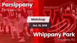 Matchup: Parsippany vs. Whippany Park  2018