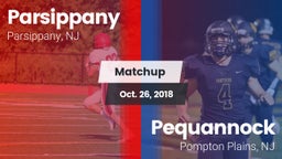 Matchup: Parsippany vs. Pequannock  2018