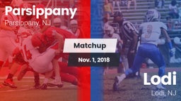 Matchup: Parsippany vs. Lodi  2018