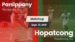 Matchup: Parsippany vs. Hopatcong  2019