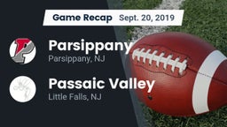 Recap: Parsippany  vs. Passaic Valley  2019
