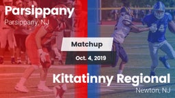 Matchup: Parsippany vs. Kittatinny Regional  2019