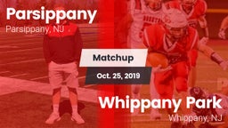 Matchup: Parsippany vs. Whippany Park  2019