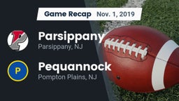 Recap: Parsippany  vs. Pequannock  2019