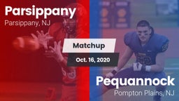 Matchup: Parsippany vs. Pequannock  2020