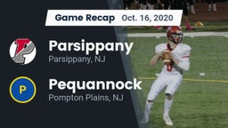 Recap: Parsippany  vs. Pequannock  2020