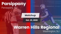Matchup: Parsippany vs. Warren Hills Regional  2020