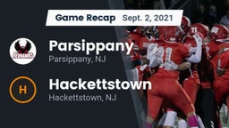Recap: Parsippany  vs. Hackettstown  2021