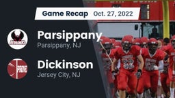 Recap: Parsippany  vs. Dickinson  2022