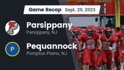 Recap: Parsippany  vs. Pequannock  2023