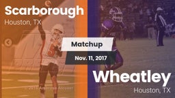 Matchup: Scarborough vs. Wheatley  2017