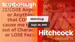 Matchup: Scarborough vs. Hitchcock  2019