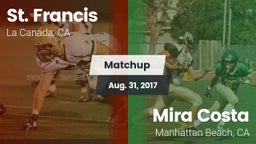 Matchup: St. Francis vs. Mira Costa  2017