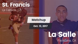 Matchup: St. Francis vs. La Salle  2017