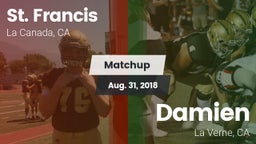 Matchup: St. Francis vs. Damien  2018