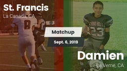 Matchup: St. Francis vs. Damien  2019