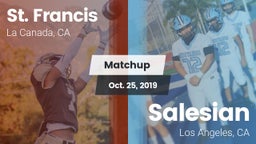Matchup: St. Francis vs. Salesian  2019