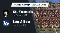 Recap: St. Francis  vs. Los Altos  2021