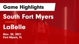 South Fort Myers  vs LaBelle  Game Highlights - Nov. 30, 2021