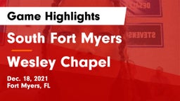 South Fort Myers  vs Wesley Chapel  Game Highlights - Dec. 18, 2021