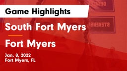 South Fort Myers  vs Fort Myers  Game Highlights - Jan. 8, 2022