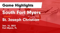 South Fort Myers  vs St. Joseph Christian  Game Highlights - Jan. 16, 2022
