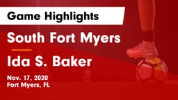 South Fort Myers  vs Ida S. Baker Game Highlights - Nov. 17, 2020