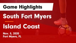 South Fort Myers  vs Island Coast  Game Highlights - Nov. 5, 2020