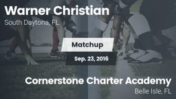 Matchup: Warner Christian vs. Cornerstone Charter Academy 2016