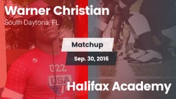 Matchup: Warner Christian vs. Halifax Academy 2016
