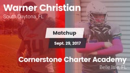 Matchup: Warner Christian vs. Cornerstone Charter Academy 2017