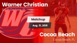 Matchup: Warner Christian vs. Cocoa Beach  2018