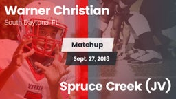 Matchup: Warner Christian vs. Spruce Creek (JV) 2018