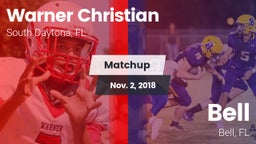 Matchup: Warner Christian vs. Bell  2018