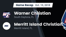 Recap: Warner Christian  vs. Merritt Island Christian  2018
