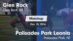 Matchup: Glen Rock vs. Palisades Park Leonia  2016