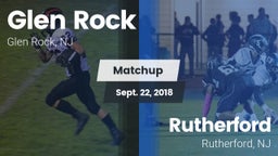 Matchup: Glen Rock vs. Rutherford  2018