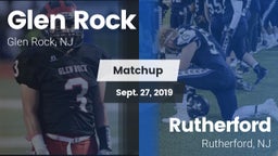 Matchup: Glen Rock vs. Rutherford  2019